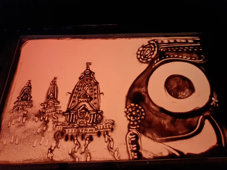  This Odisha sand artist creates captivating animated film on Ratha Jatra