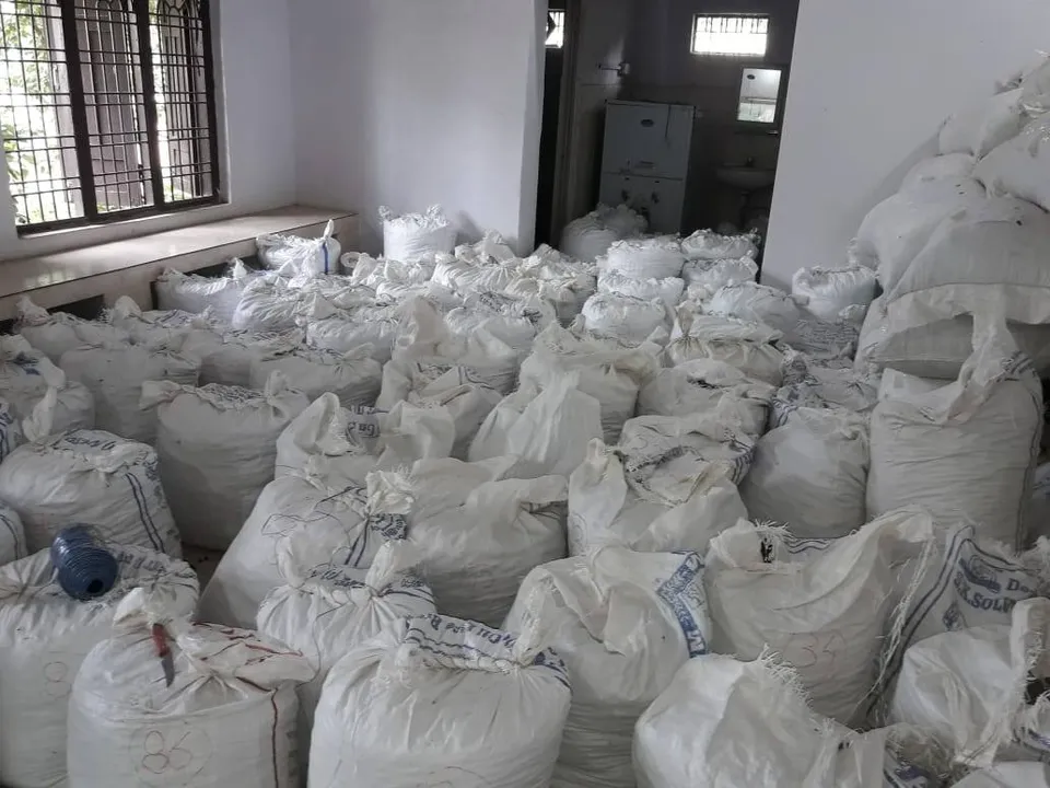  Ganja worth Rs 40 lakh seized in Odisha; 4 held, 6 vehicles seized