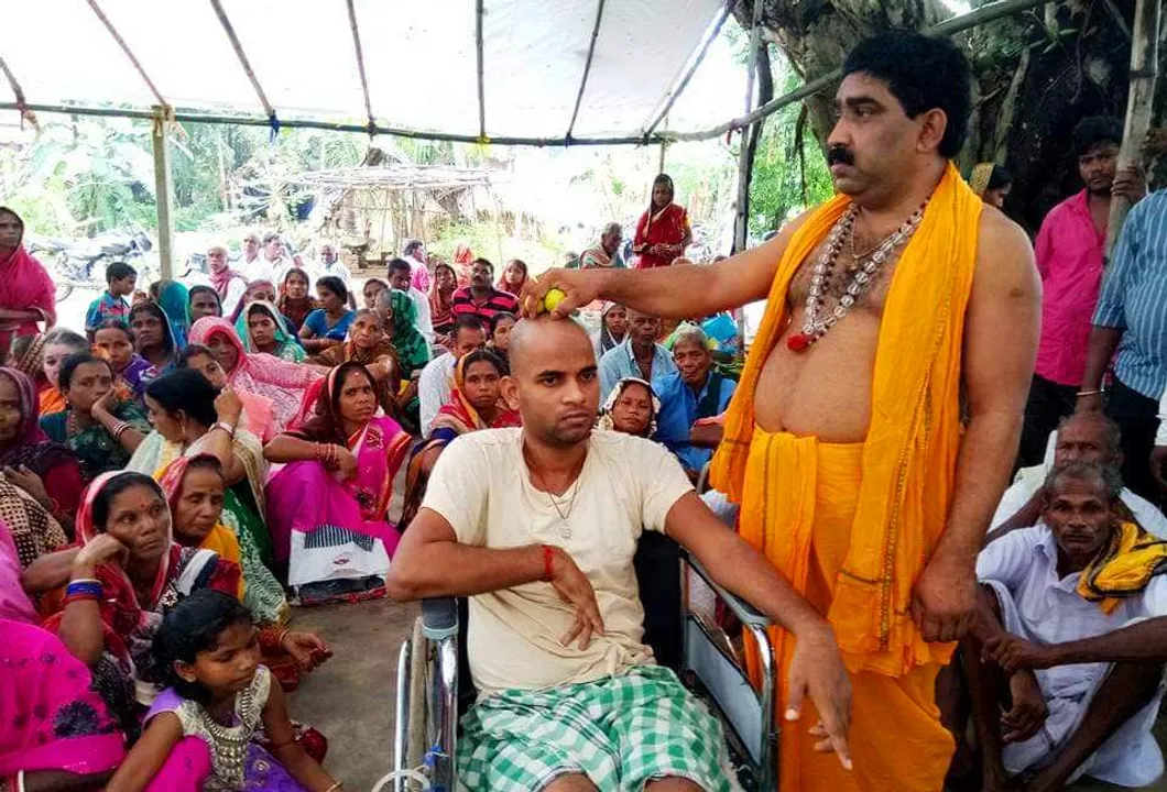  Self-styled Odisha godman offers 'COVID-19 cure' by touch therapy