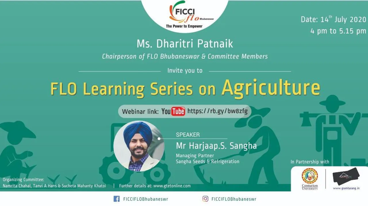  Webinar on career prospects in Agriculture post COVID-19 to held on July 14