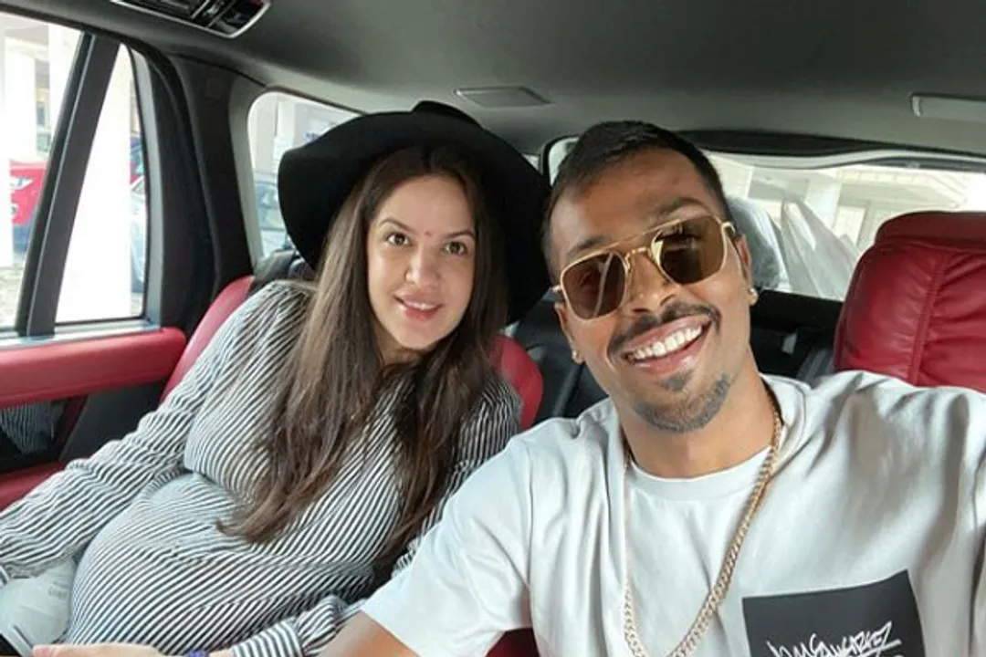  Hardik and Natasa blessed with a baby boy