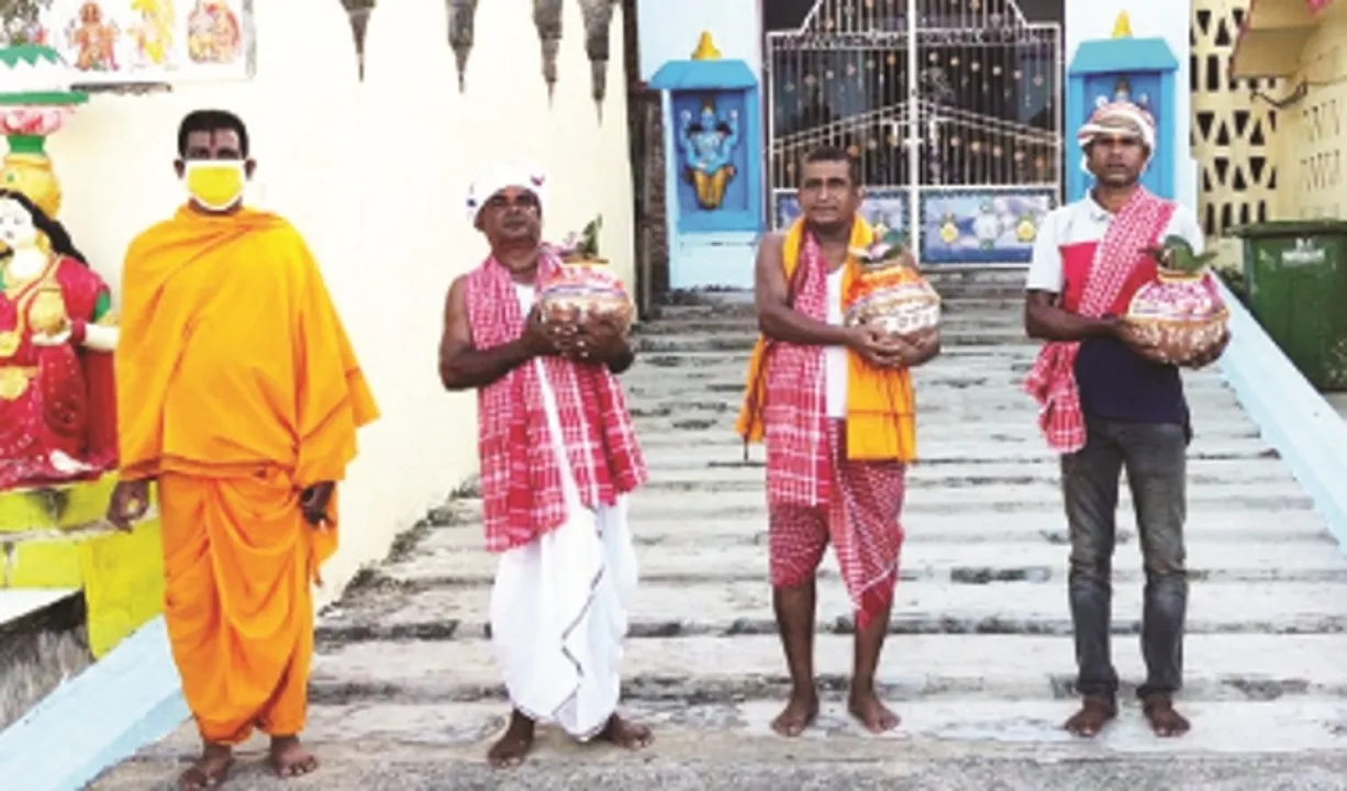  Holy water, soil from Odisha sent to Ayodhya for Ram Temple