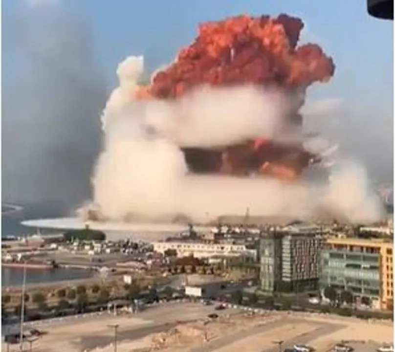  Massive explosion shakes Lebanon's capital Beirut, several injured