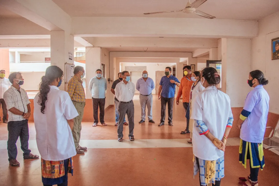  BMC sets up another COVID Care Centre in Odisha Capital