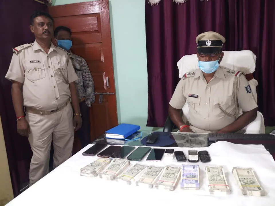  Rs 50 lakh Ganja, Rs 3.10 lakh cash seized in Odisha; 4 held