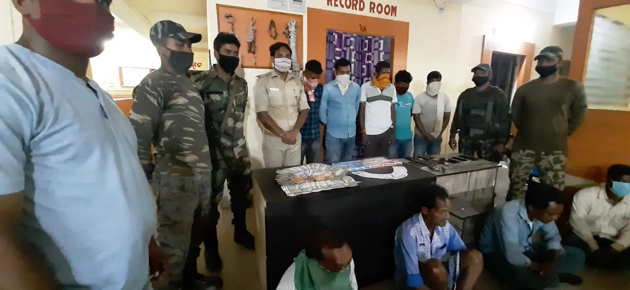  Gambling den busted in Odisha; 12 arrested, over Rs 1 lakh cash seized
