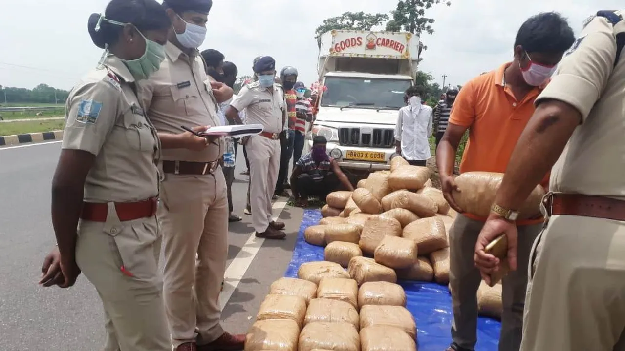  Over 400 kg ganja seized in Odisha's Mayurbhanj, 2 held