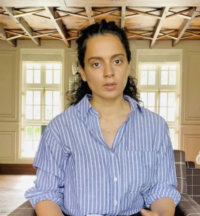  Police patrolling stepped up outside Kangana's residence