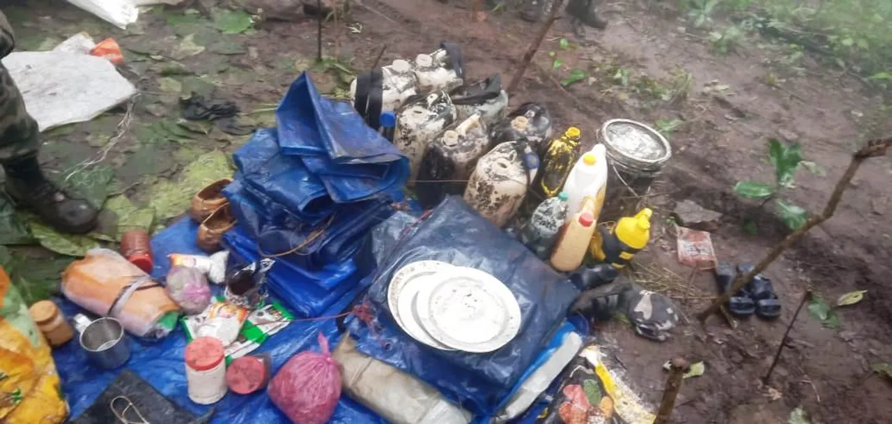  Maoist camp busted in Odisha forest, arms seized