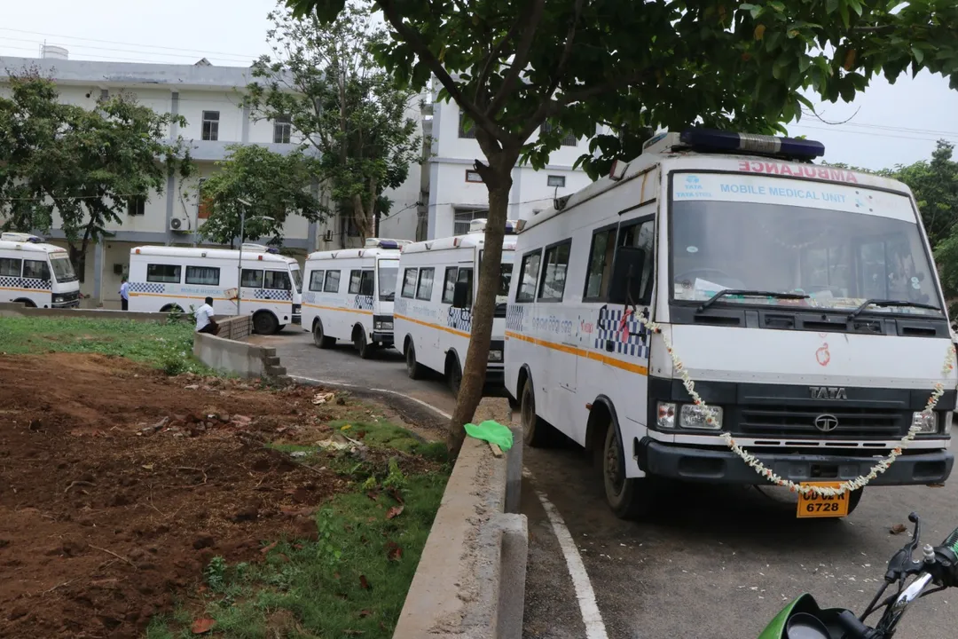  Five mobile health clinics flagged off in Ganjam