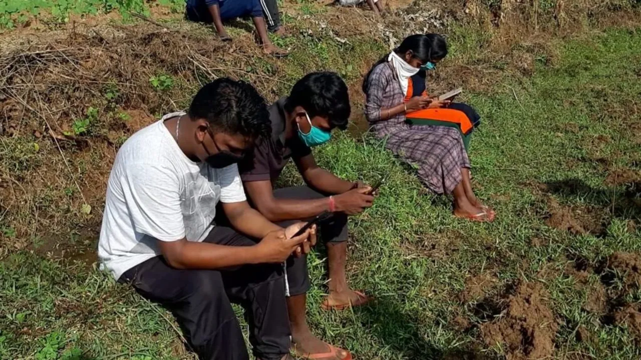  Poor network: Odisha students scale mountain for online classes