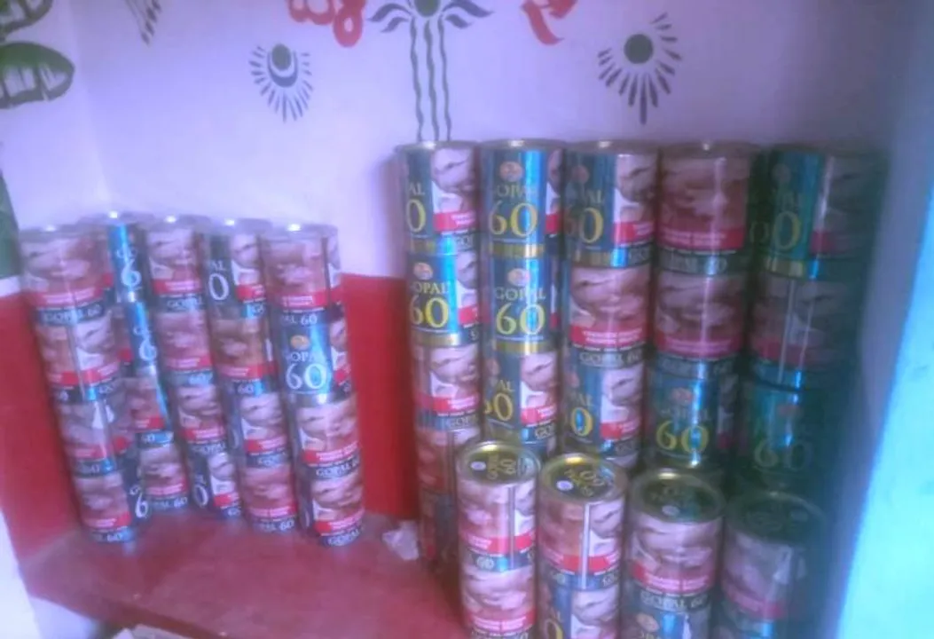 Huge cache of fake tobacco products seized on Bhubaneswar outskirts; 2 held