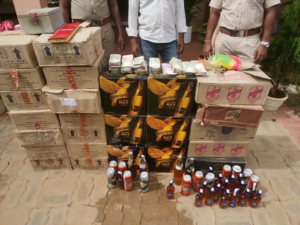  Illegal liquor trade racket busted in Odisha Capital
