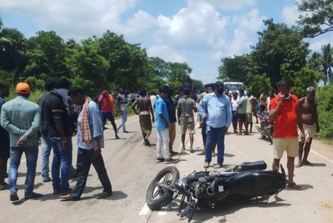  Motorcyclist dies after being hit by truck in Odisha's Jagatsinghpur