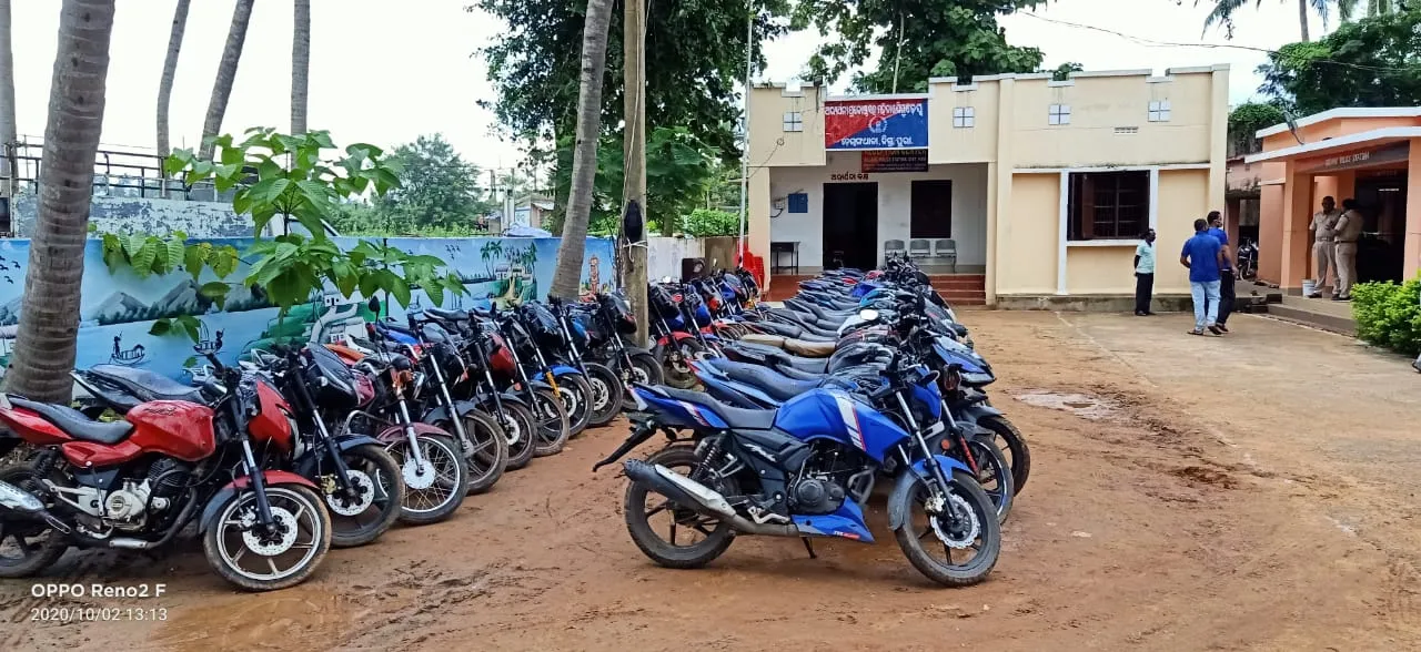  Looters' gang busted in Odisha's Puri; 6 held, 45 motorcycles recovered