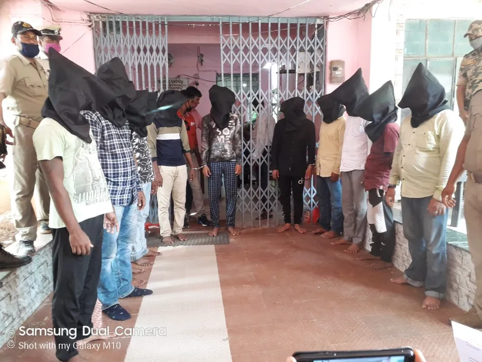 Dacoit gang busted in Odisha; 11 arrested, jewelries and gun seized