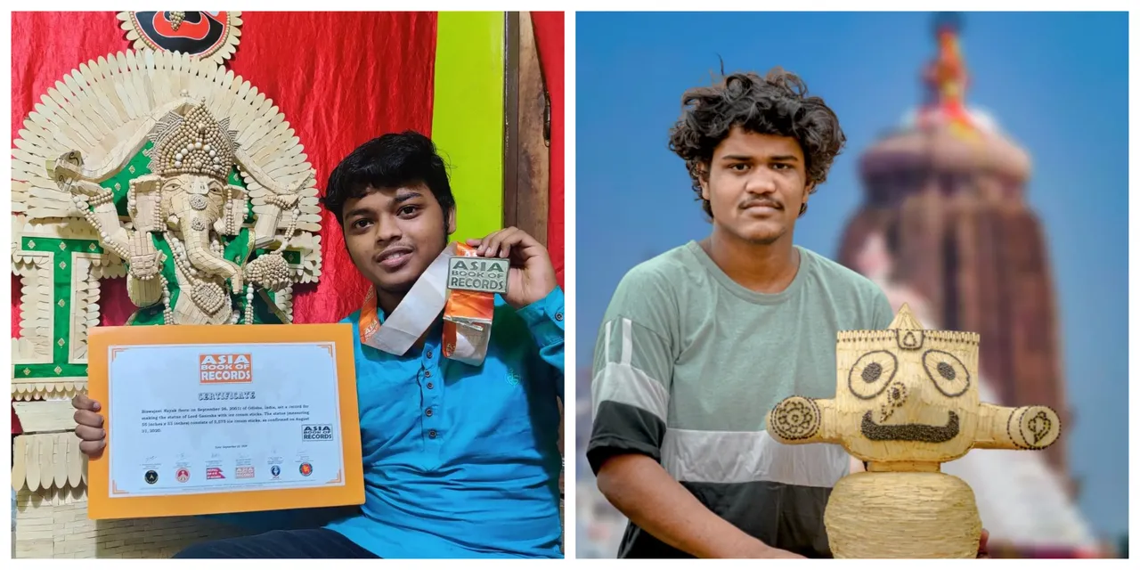  Young Odisha artisans’ unique Jagannath and Ganesha idols earn praises
