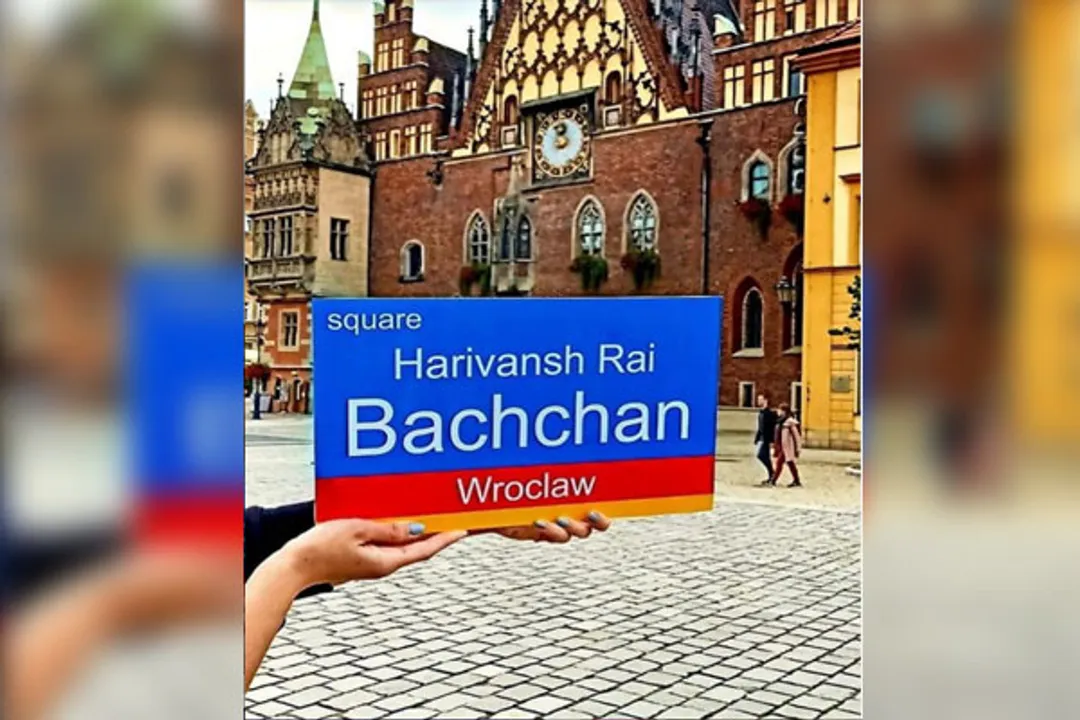  Polish city Wrocklaw names square after Big B's father Harivansh Rai Bachchan