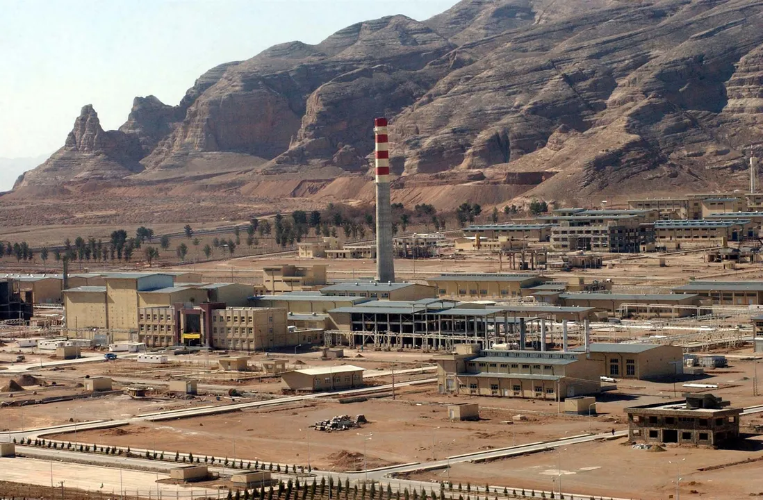  Satellite Photo Shows construction at Iran Nuclear Site