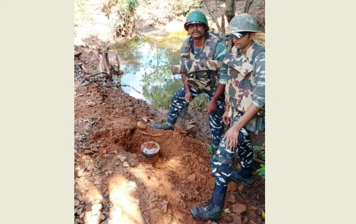 Large quantity of landmine seized in Odisha’s Rourkela