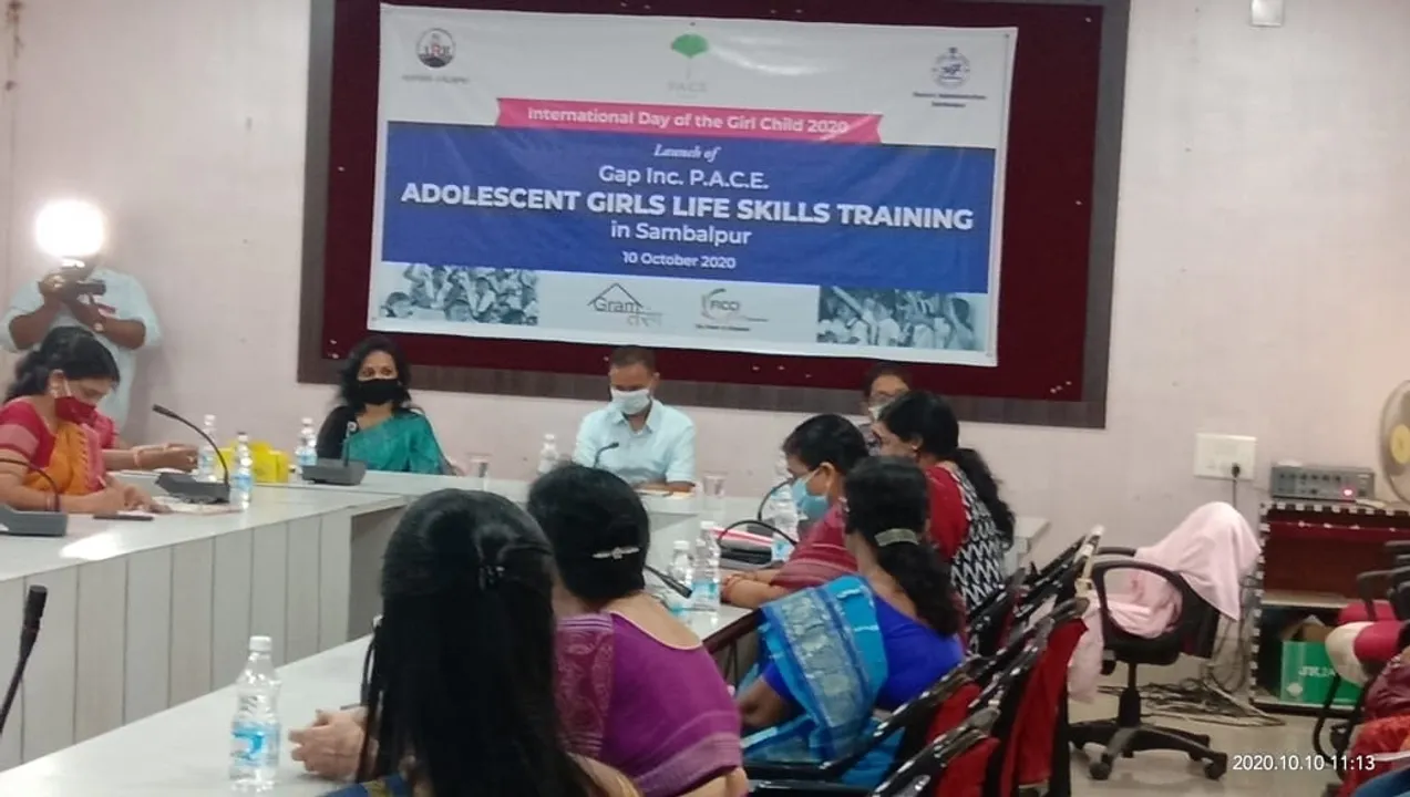  PACE Adolescent Girls Life Skill Training Programme launched in Odisha’s Sambalpur