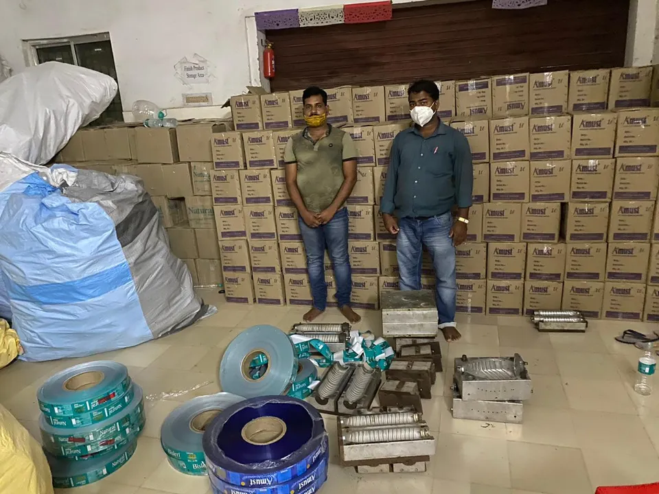 Packaged drinking water unit sealed in Odisha Capital over duplication of articles; 2 held