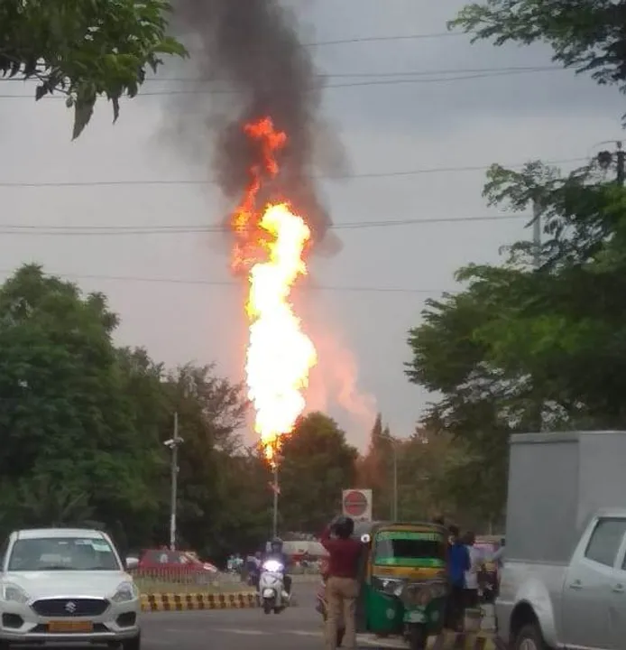  Bhubaneswar filling station blast: Restrictions in adjacent area till 2 PM today