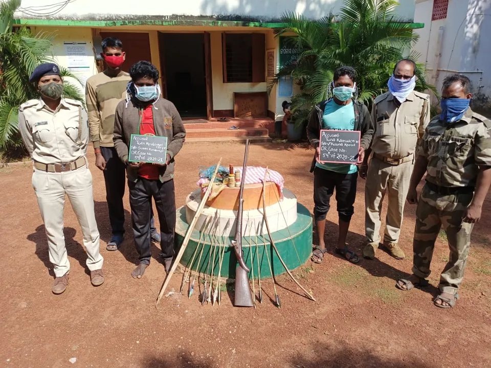  Two poachers arrested from Odisha's Kapilash sanctuary