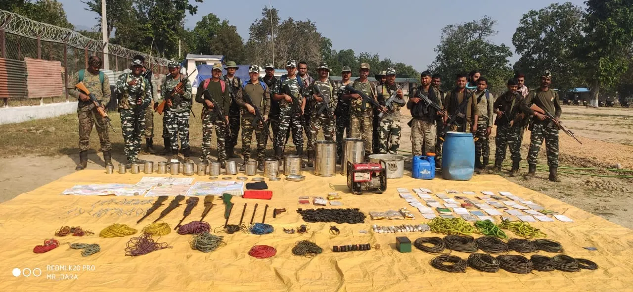  Maoist camp busted in Odisha's Nuapada; huge cache of arms, other materials seized