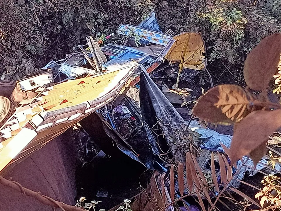  Iron ore-laden truck plunges into gorge in Odisha's Keonjhar; driver dead