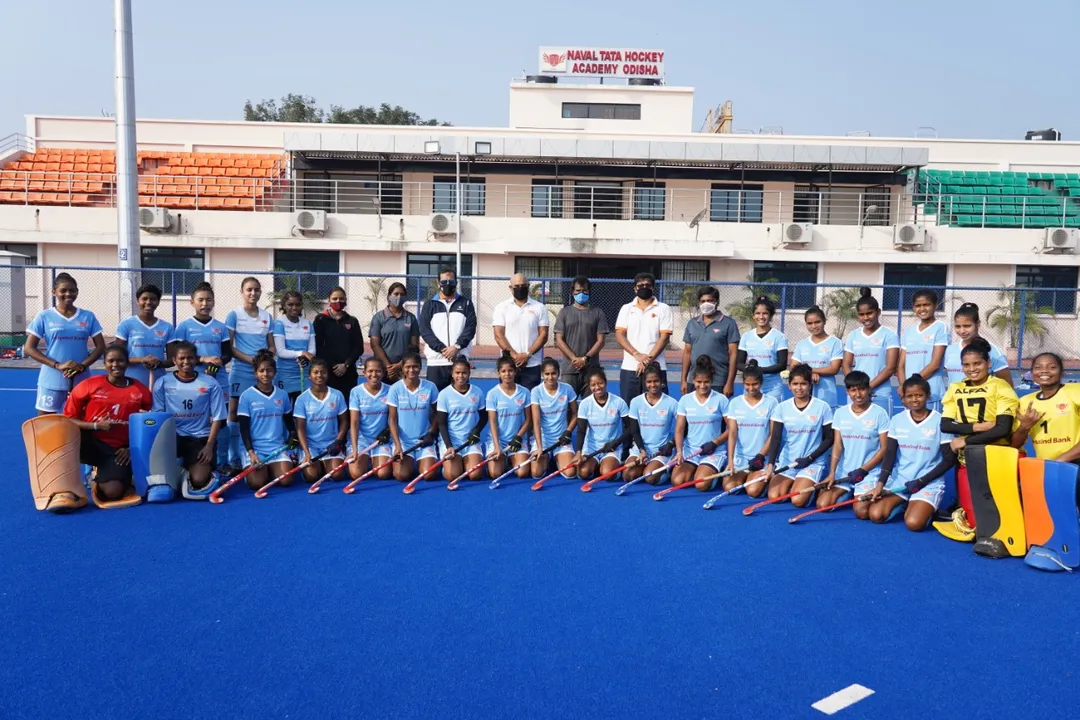  Three Hockey legends visit Naval Tata Hockey Academy Odisha, talk to cadets