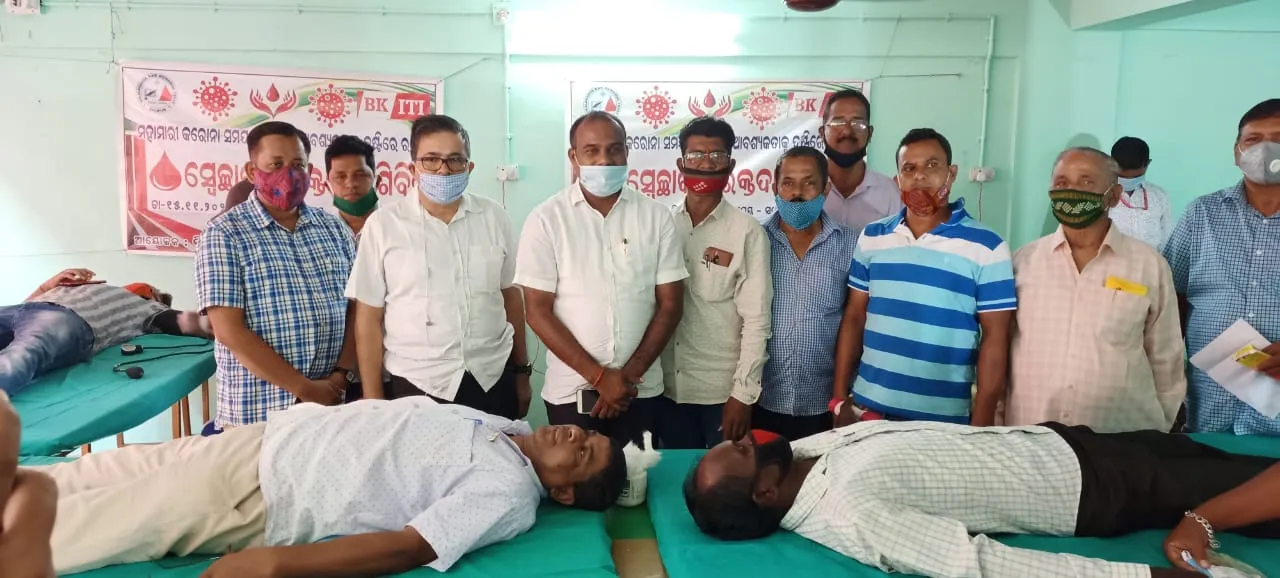  57 units of blood collected during blood donation camp at Salepur