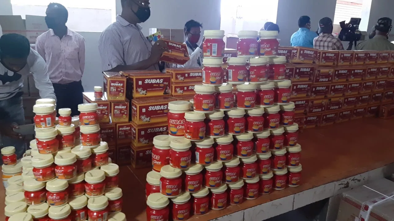  Duplicate ghee manufacturing unit busted in Cuttack; items worth over Rs 1 cr seized