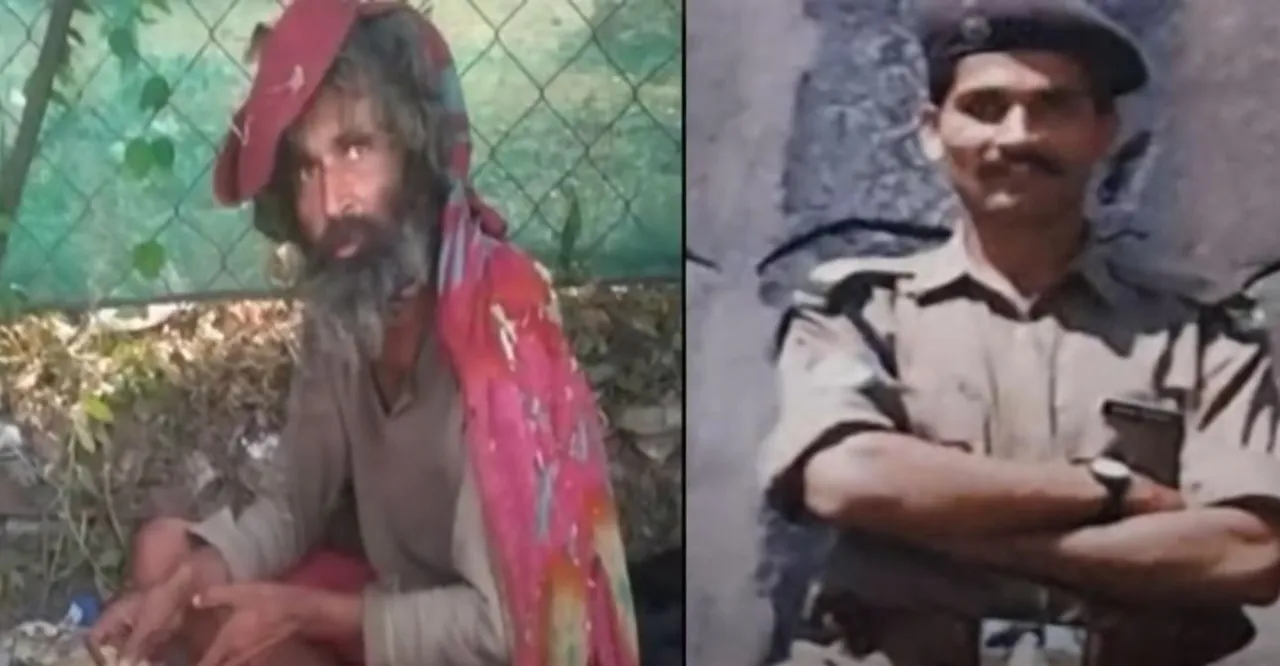  Missing cop found begging on footpath after 15 years