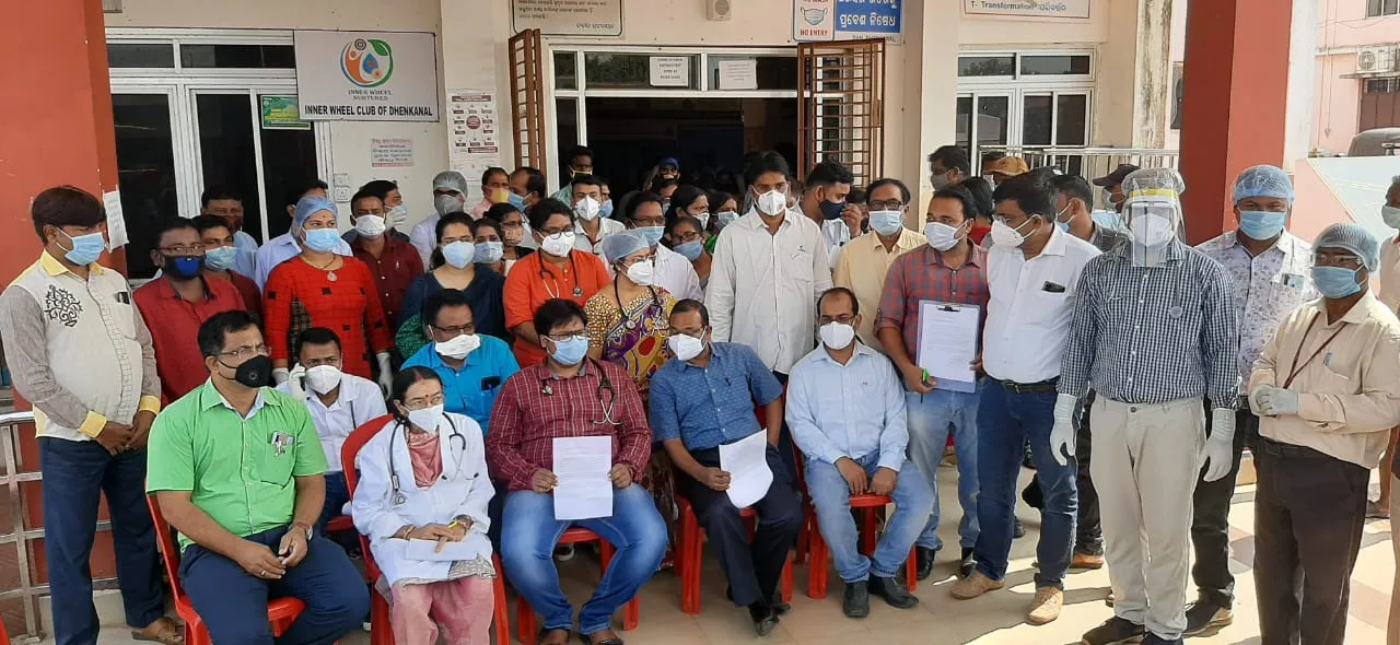  Attack on doctor: Dhenkanal DHH staffers launch cease work strike