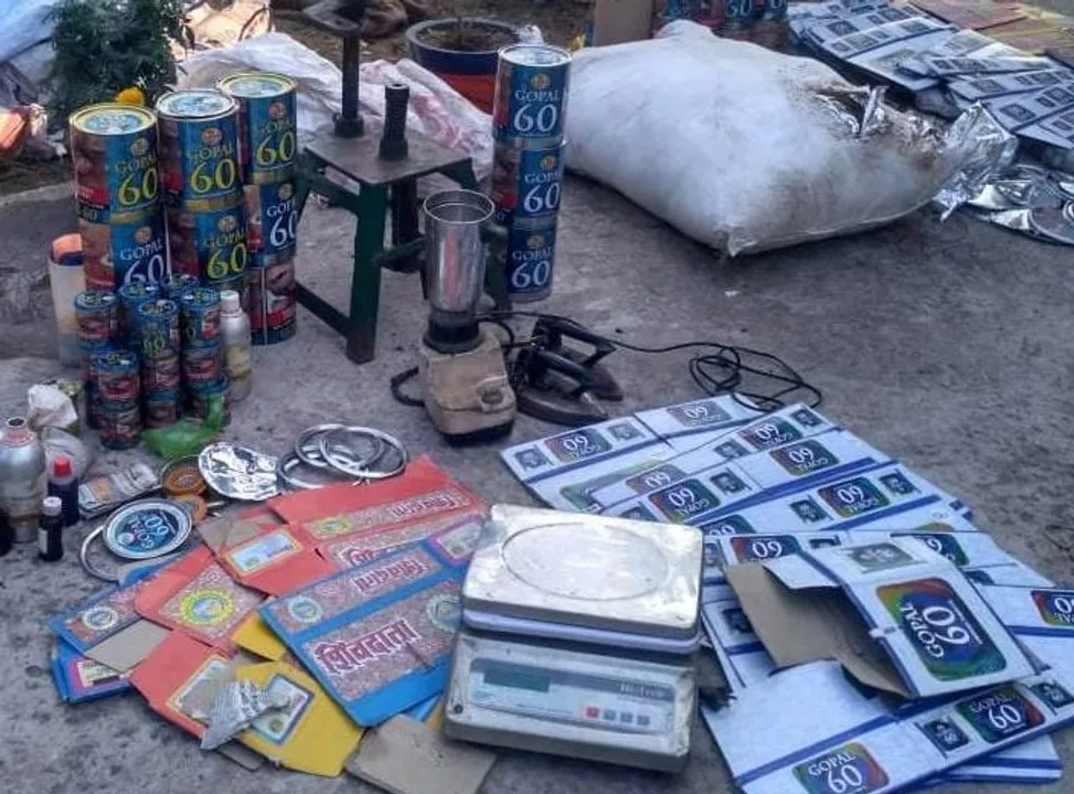  Fake ‘zarda’ manufacturing unit busted in Odisha’s Jajpur; 1 held
