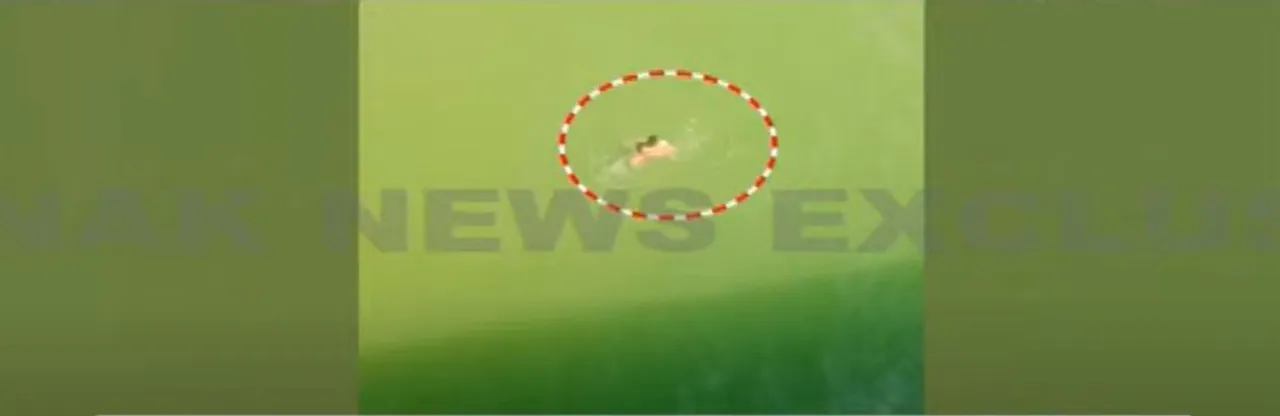  Ollywood Actor Amlan's wife falls into Mahanadi river in Cuttack, rescued
