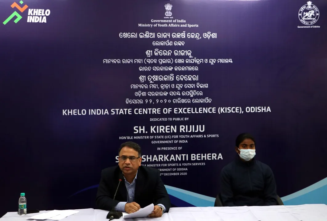  Khelo India State Centre of Excellence inaugurated at Kalinga Stadium in Odisha Capital