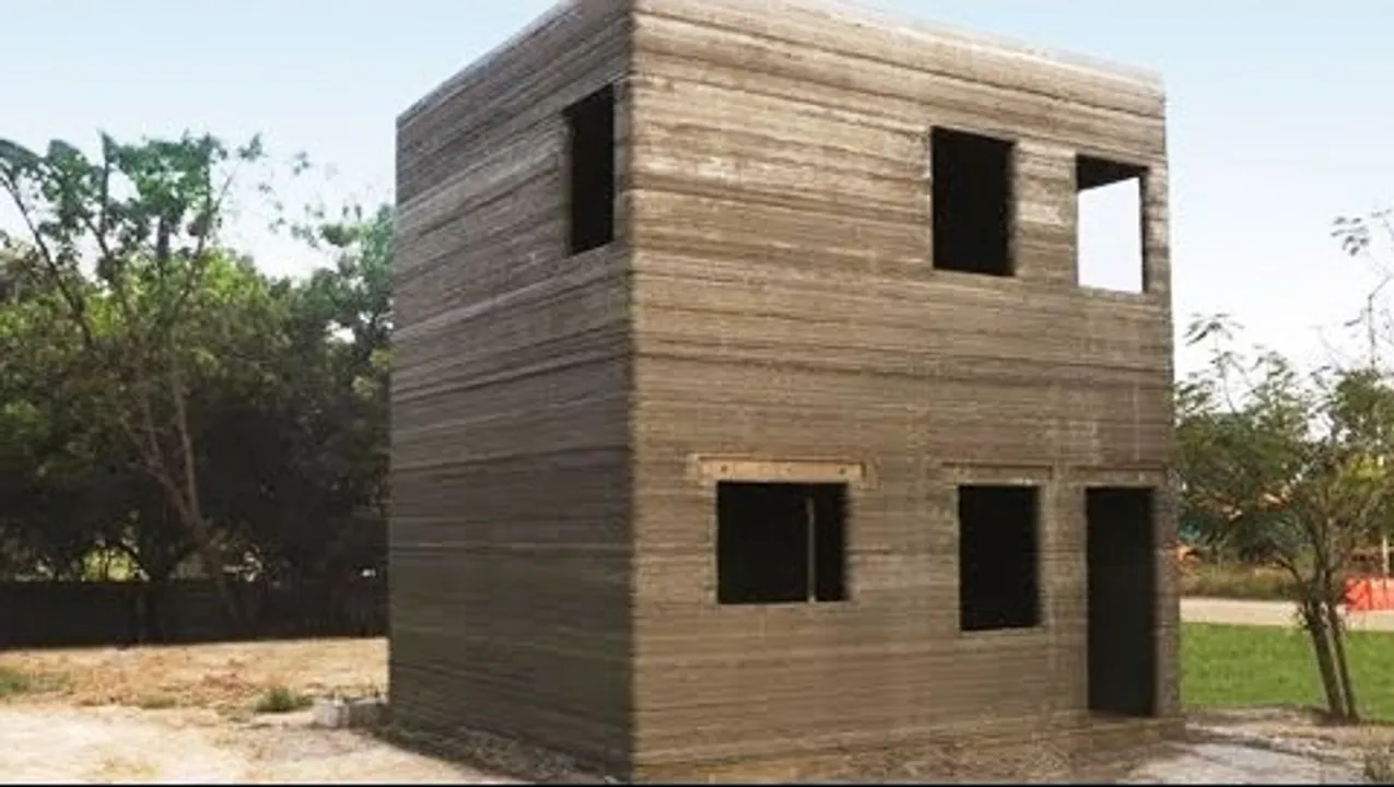  L&T 3D prints entire 2-floor building in India