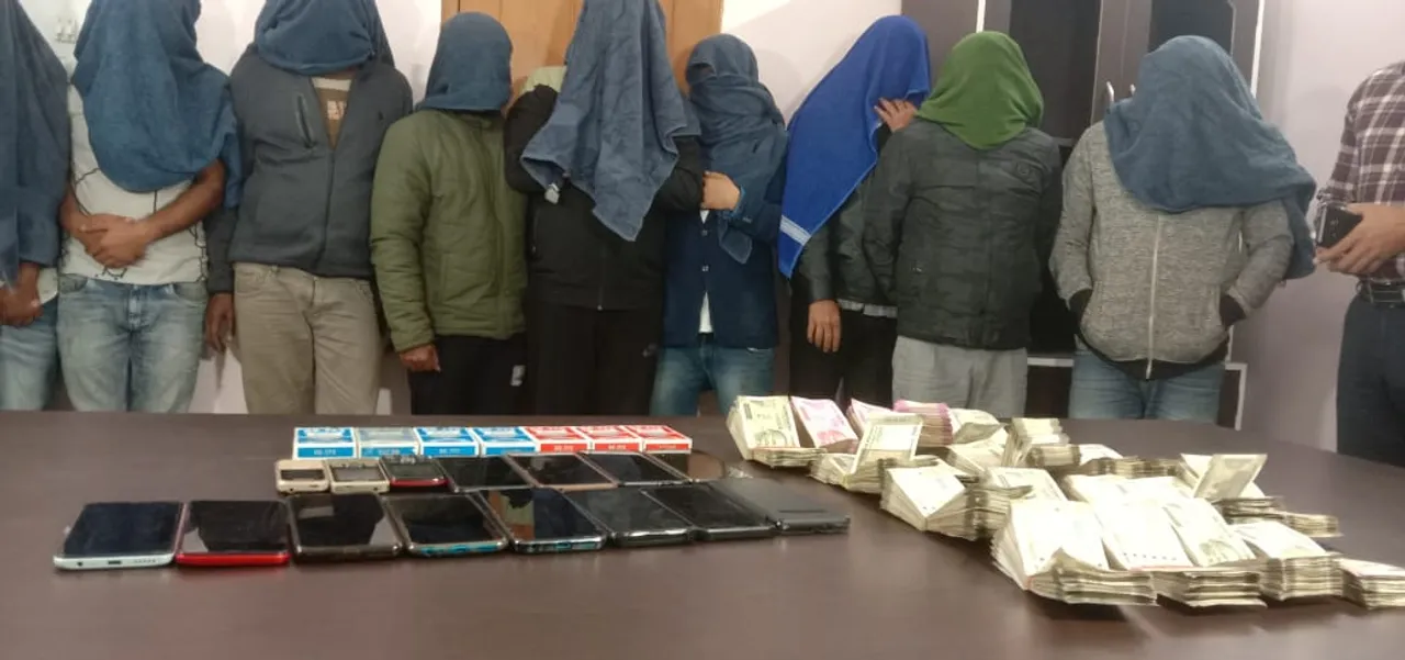  Gambling den busted in Rourkela hotel; over Rs 12 lakh cash, valuables seized