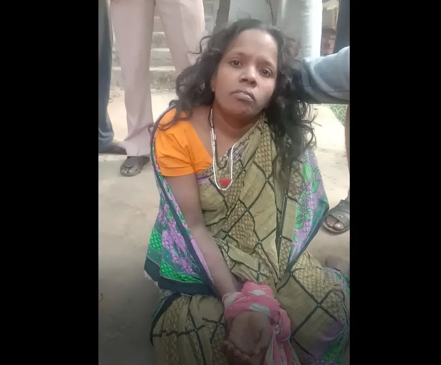  Woman caught red-handed while stealing baby in Odisha's Khordha