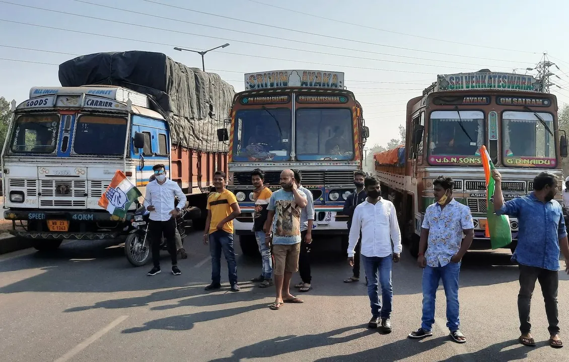  Bharat Bandh hits normal life in Odisha capital