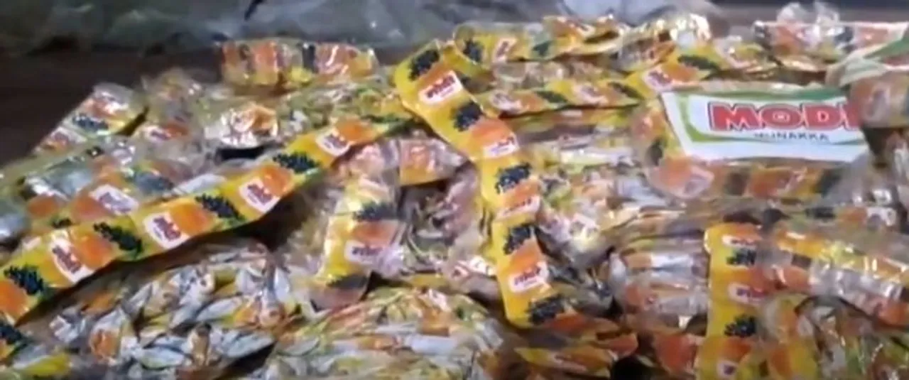  Spurious gutkha manufacturing unit busted in Odisha's Cuttack