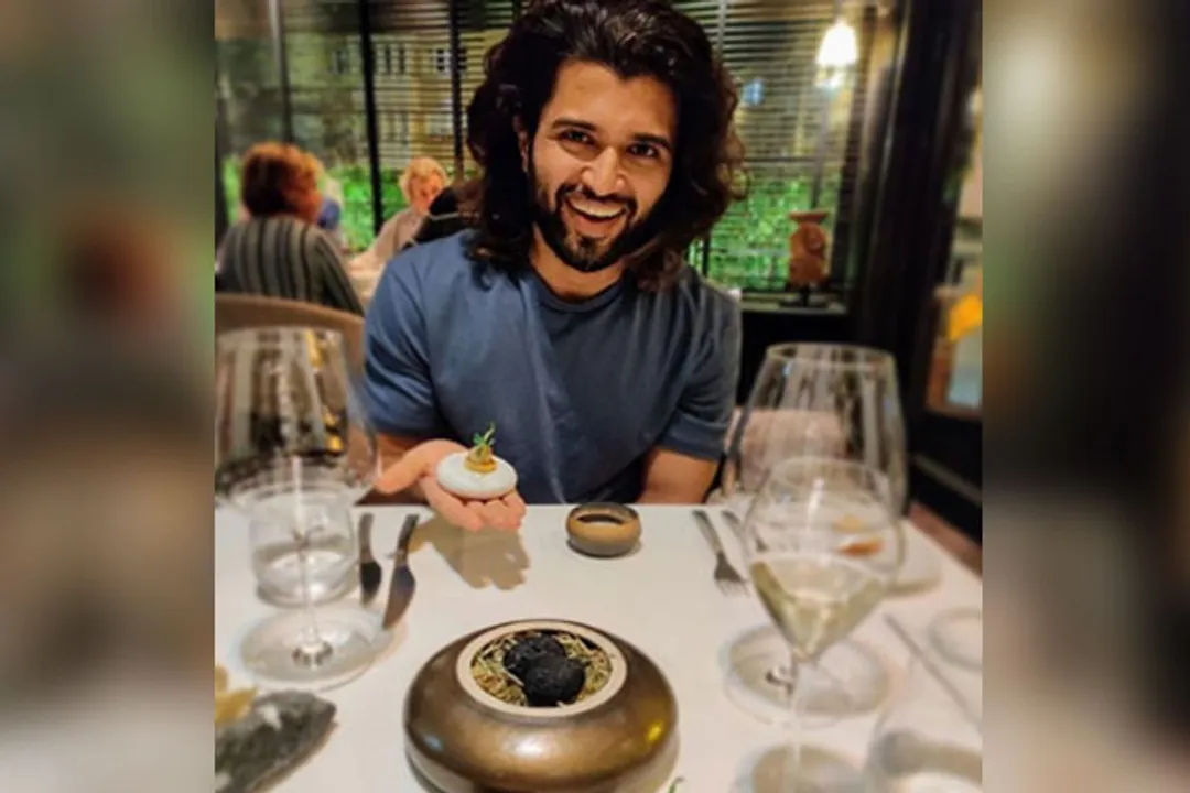  Vijay Deverakonda: 'Food makes me happy'