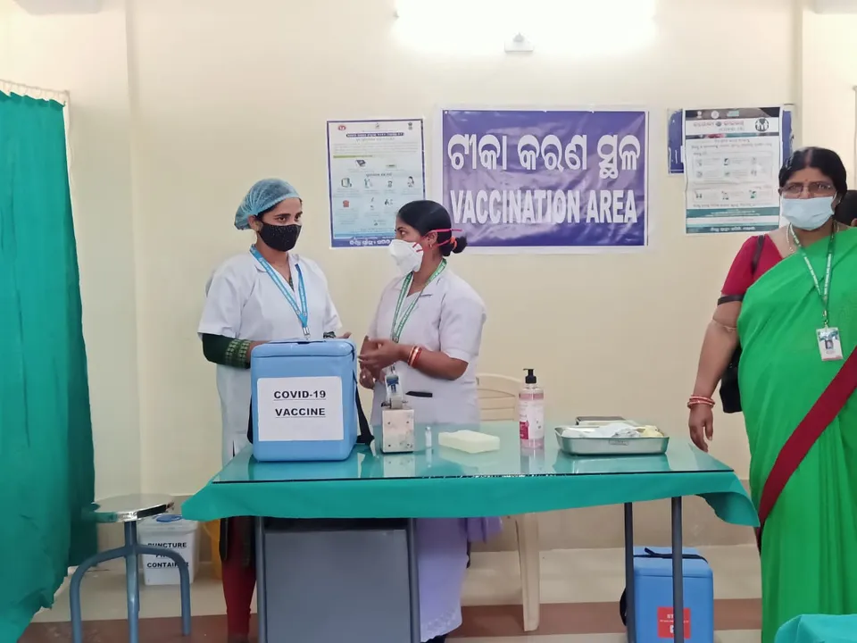  Second dry run for COVID-19 vaccination held at 110 places in Odisha