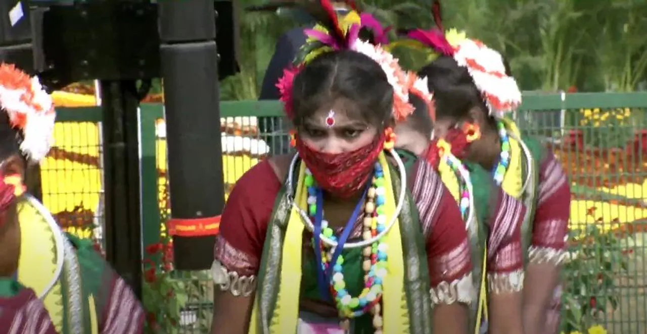  In Pics: Odisha's Bajasal folk dance showcased at R-Day parade in New Delhi
