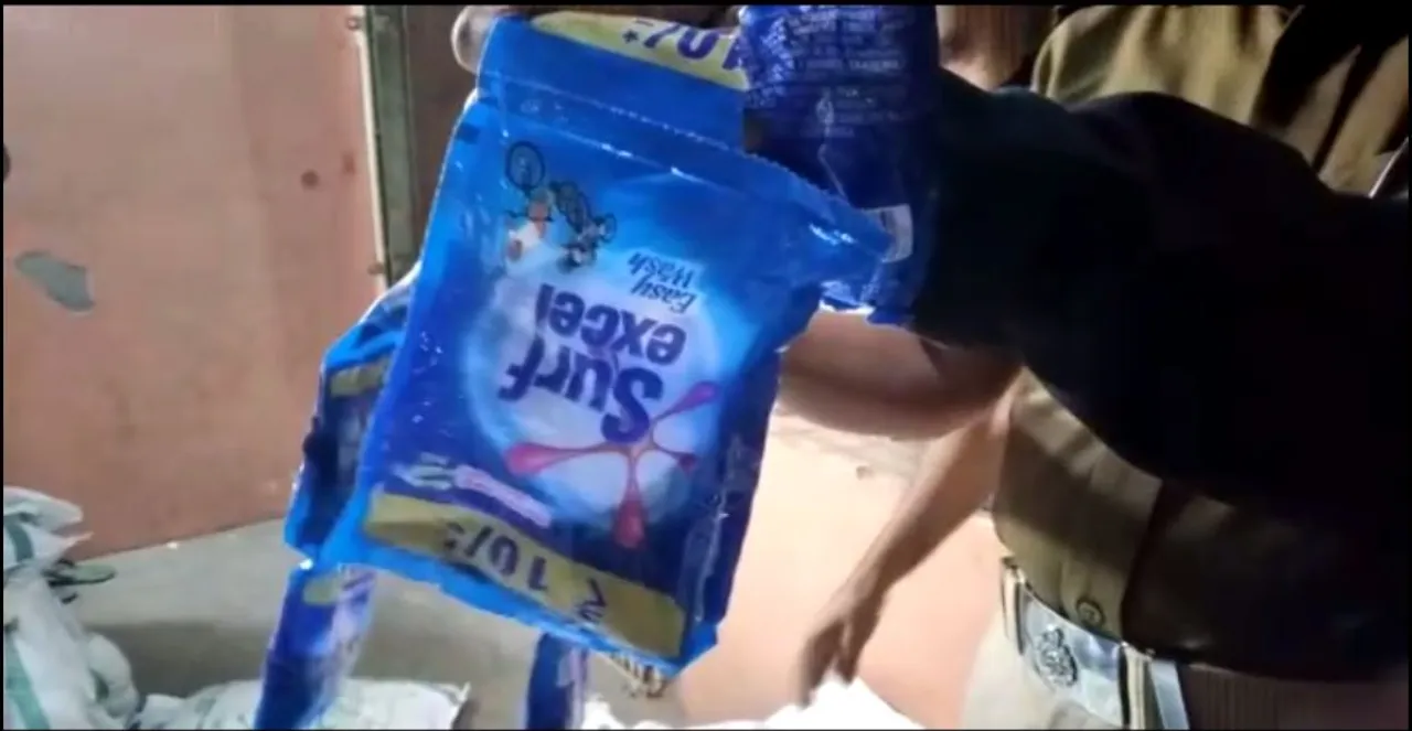  Large quantity of fake detergent powder seized in Odisha’s Sambalpur; 2 held