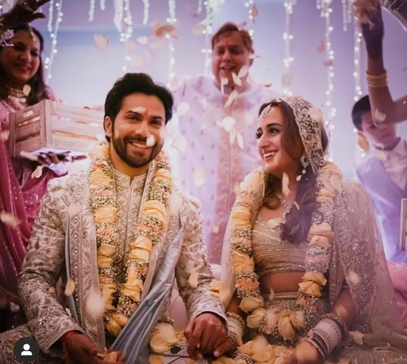  Varun Dhawan shares first image of wedding with Natasha Dalal