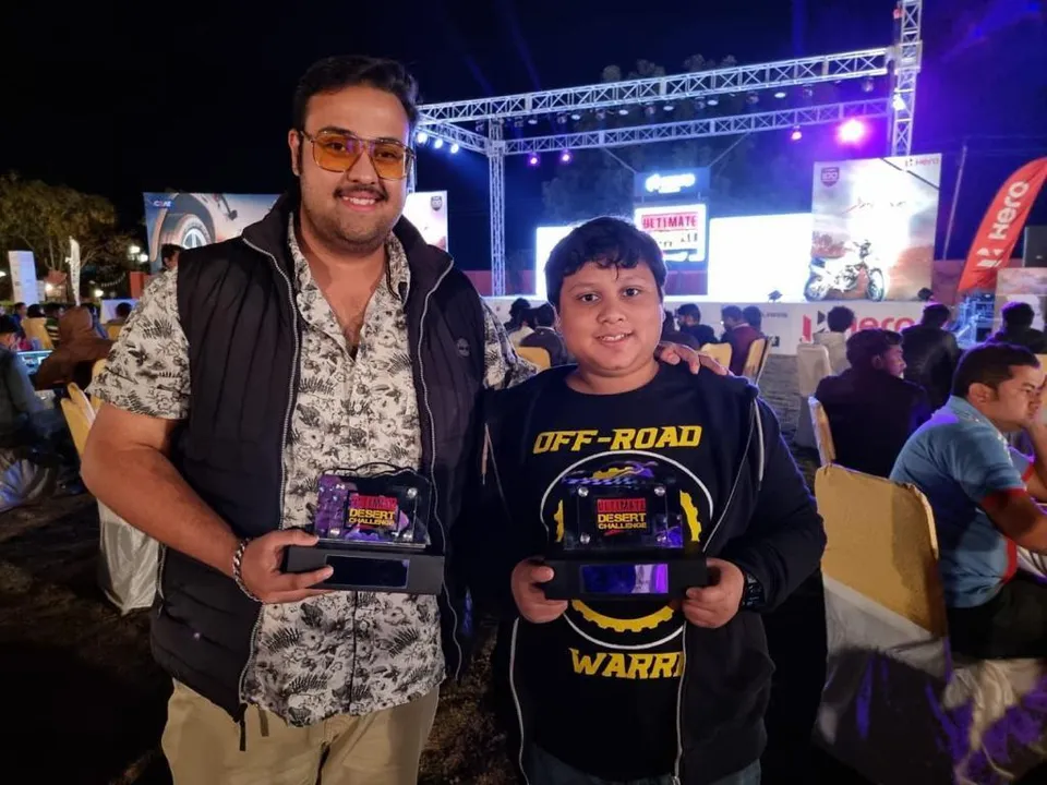  Odisha boy declared champion in amateur category in Ultimate Desert Challenge
