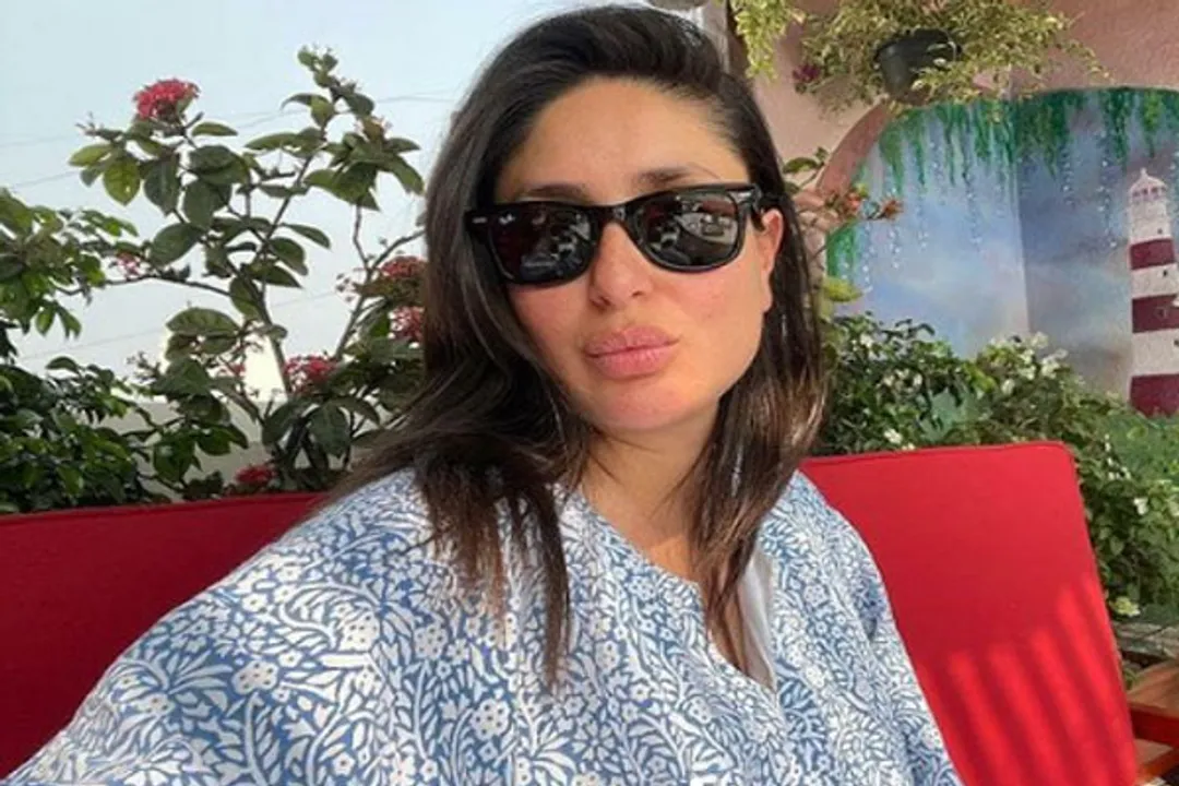  Kareena shows 'Instagram v/s reality' on social media